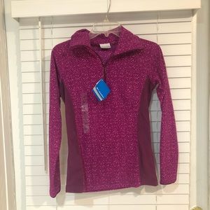 Columbia Woman’s Extra Small Pink Pullover